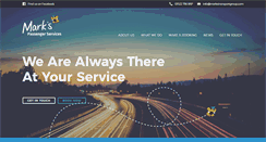 Desktop Screenshot of markspassengerservices.com